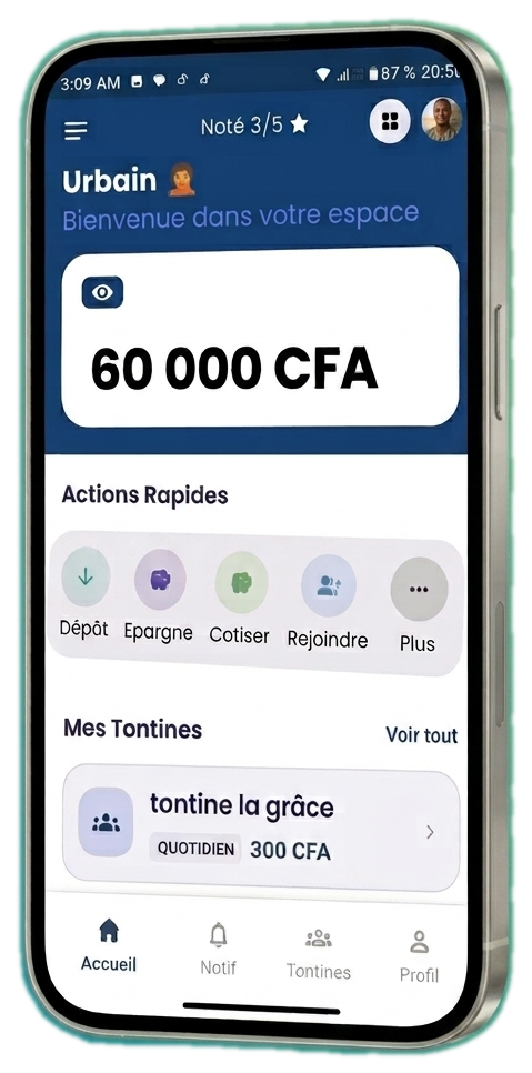 Zemtontine app preview